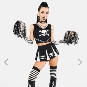 Deadly Cheerleader Costume Set